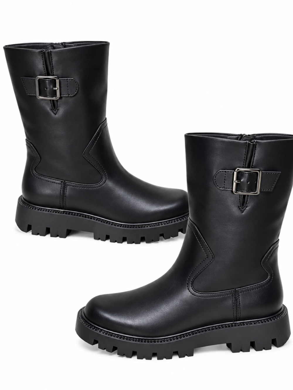 Franco Sarto Moto Boots SZ-9 NIB